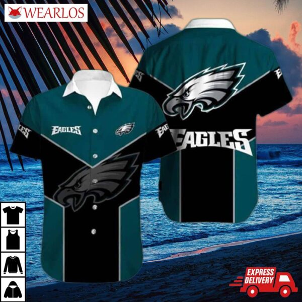 Philadelphia Eagles Modern Crest Hawaiian Shirt