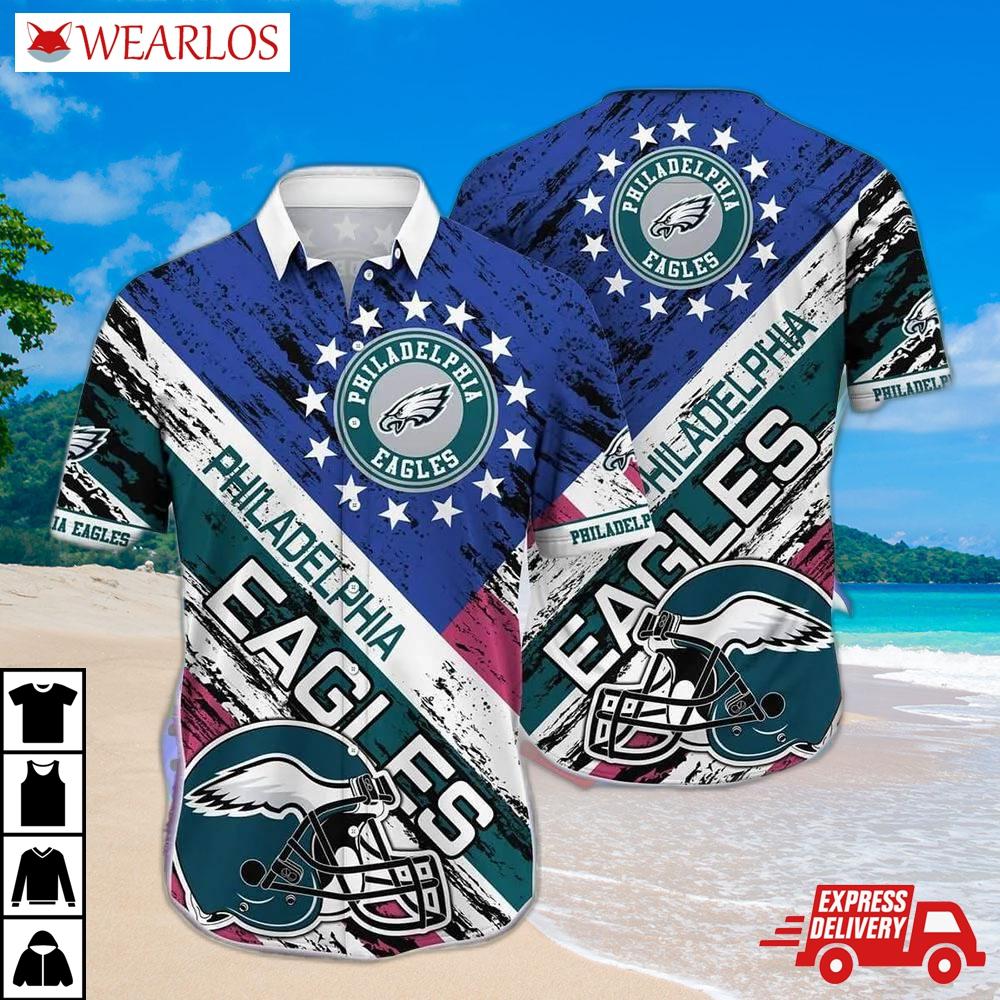 Philadelphia Eagles Patriotic Pride Hawaiian Shirt