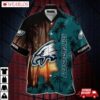 Philadelphia Eagles Sunset Paradise Hawaiian Shirt