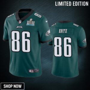 Philadelphia Eagles Zach Ertz Green Nike Color Rush Limited Jersey