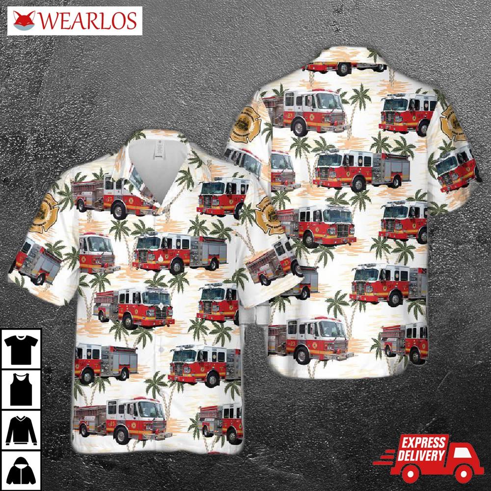Philadelphia Fire Department Hawaiian Shirt