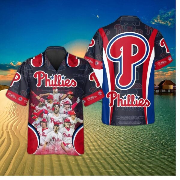 Philadelphia Phillies All-star Player Hawaiian Shirt