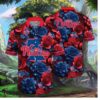 Philadelphia Phillies Bold Floral Emblem Hawaiian Shirt