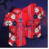 Philadelphia Phillies Bold Floral Stripe Hawaiian Shirt
