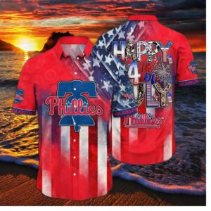 Philadelphia Phillies Fourth Of July Celebration Hawaiian Shirt