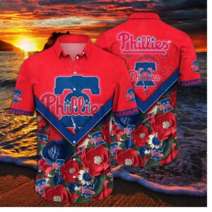 Philadelphia Phillies Garden Glory Hawaiian Shirt