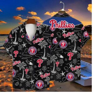 Philadelphia Phillies Island Nights Hawaiian Shirt