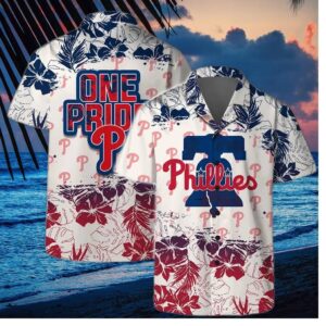 Philadelphia Phillies One Pride Hawaiian Shirt