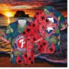 Philadelphia Phillies Palm Sunset Hawaiian Shirt
