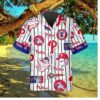 Philadelphia Phillies Pinstripe Fanatic Hawaiian Shirt