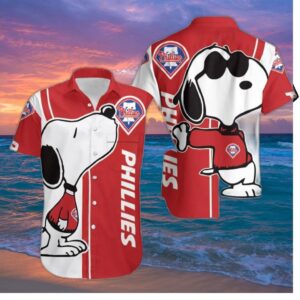 Philadelphia Phillies Snoopy Classic Hawaiian Shirt