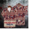 Philadelphia Phillies Tropical Floral Hawaiian Shirt