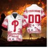 Philadelphia Phillies Tropical Logo Hawaiian Shirt
