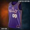 Phoenix Suns Nike City Edition Swingman Jersey - Custom Unisex
