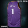 Phoenix Suns Nike City Edition Swingman Jersey - Purple Devin Booker Youth