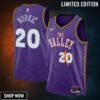Phoenix Suns Nike City Edition Swingman Jersey - Purple Jusuf Nurkic Unisex