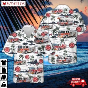Pittsburgh Pennsylvania Fire Department Firefighter Fighter Rescue Hawaiian Shirt