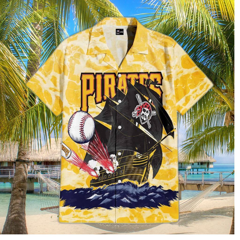 Pittsburgh Pirates High Seas Raider Hawaiian Shirt