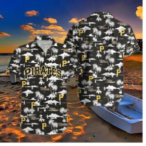 Pittsburgh Pirates Palm Island Hawaiian Shirt