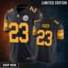 Pittsburgh Steelers #23 Joe Haden Nike Color Rush Black Jersey