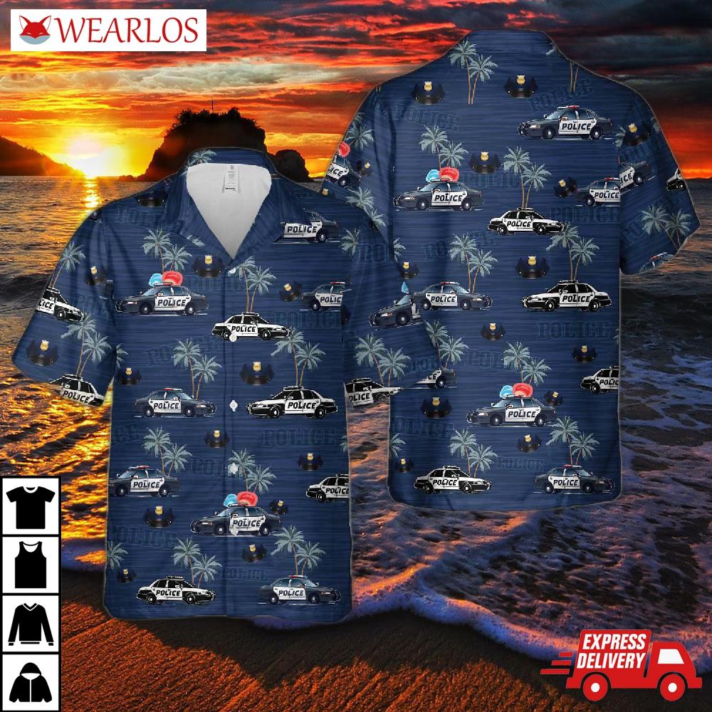 Police Hawaiian Shirt