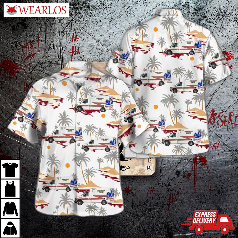 Pomeroy, Ohio, Meigs County Ems Hawaiian Shirt