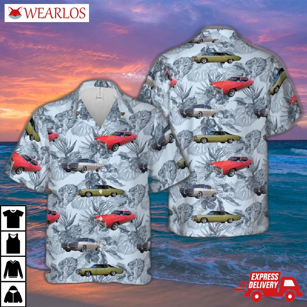 Pontiac Grand Prix 1968 Car Hawaiian Shirt