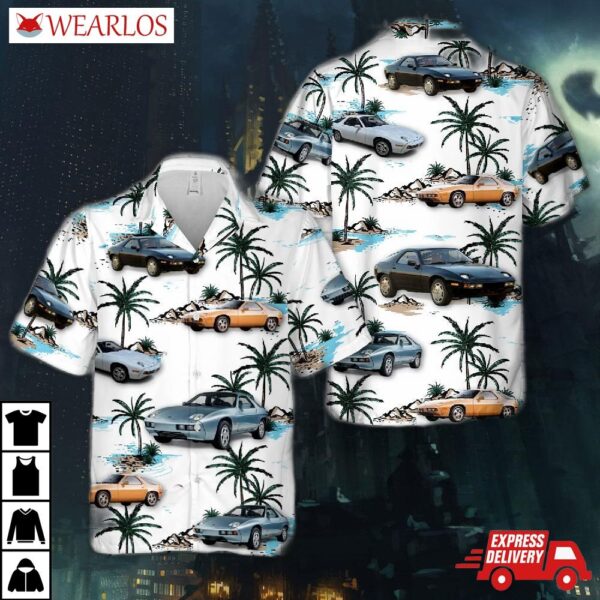 Porsche 928 1978 Hawaiian Shirt