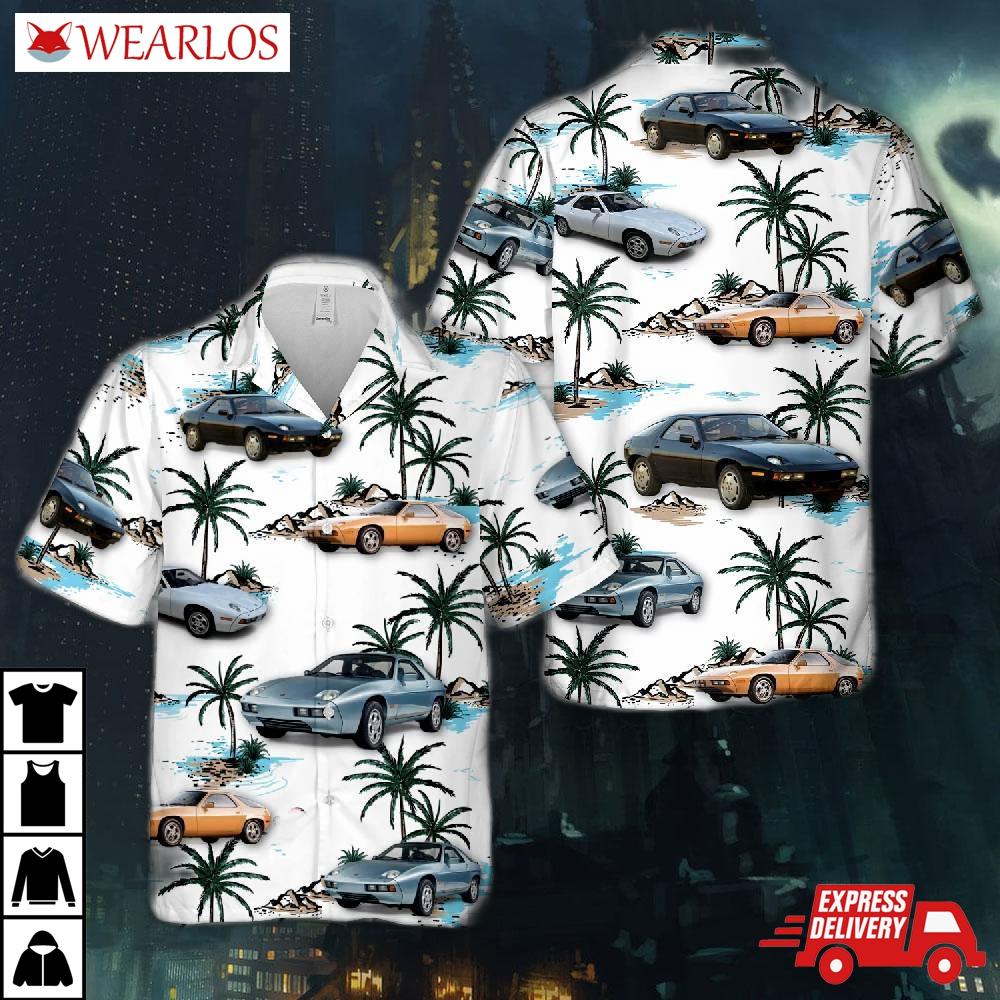 Porsche 928 1978 Hawaiian Shirt