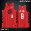 Portland Trail Blazers 9 Jerami Grant Red Jersey -23 Statement Edition