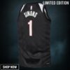 Portland Trail Blazers Nike City Edition Swingman Jersey - Black Anfernee Simons Youth