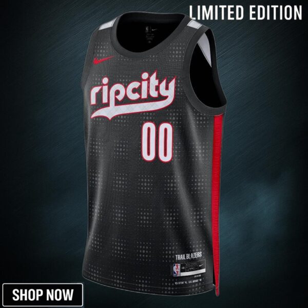 Portland Trail Blazers Nike City Edition Swingman Jersey - Custom Unisex