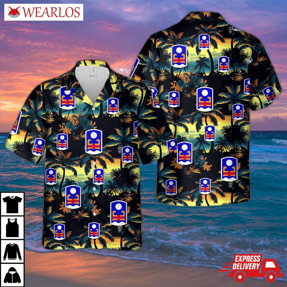 Puerto Rico Army National Guard, 92nd Military Police Brigade (92nd Mp Bde) Hawaiian Shirt