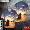 Qantaslink (eastern Australia Airlines) Bombardier Dash 8-q315 Hawaiian Shirt