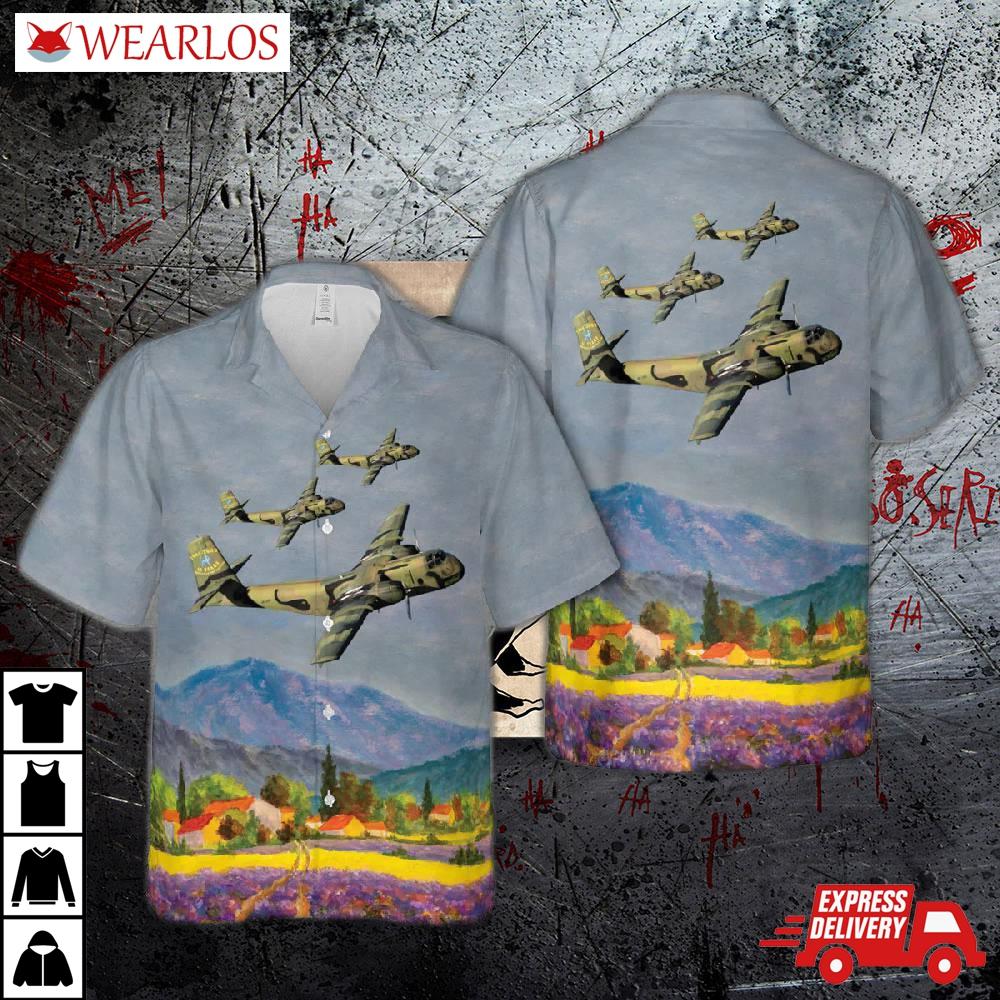 Raaf Dhc-4 Caribou (a4-299) No. 38 Squadron Hawaiian Shirt