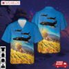 Raf Mcdonnell Phantom F-4k 111 Sqdn Black Mike Hawaiian Shirt