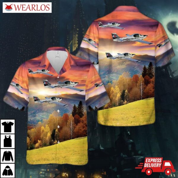 Rcaf Grob-g120a Hawaiian Shirt