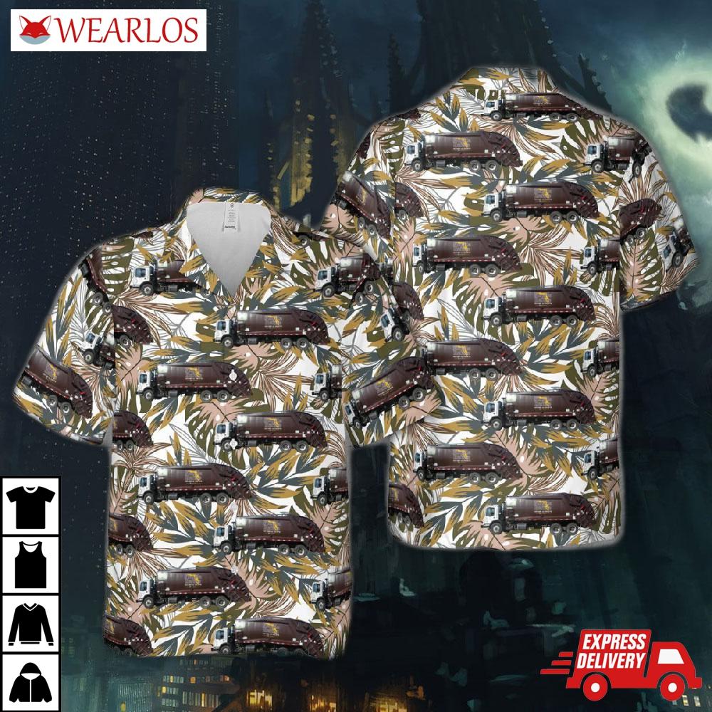Republic Services (florida Refuse) Hawaiian Shirt