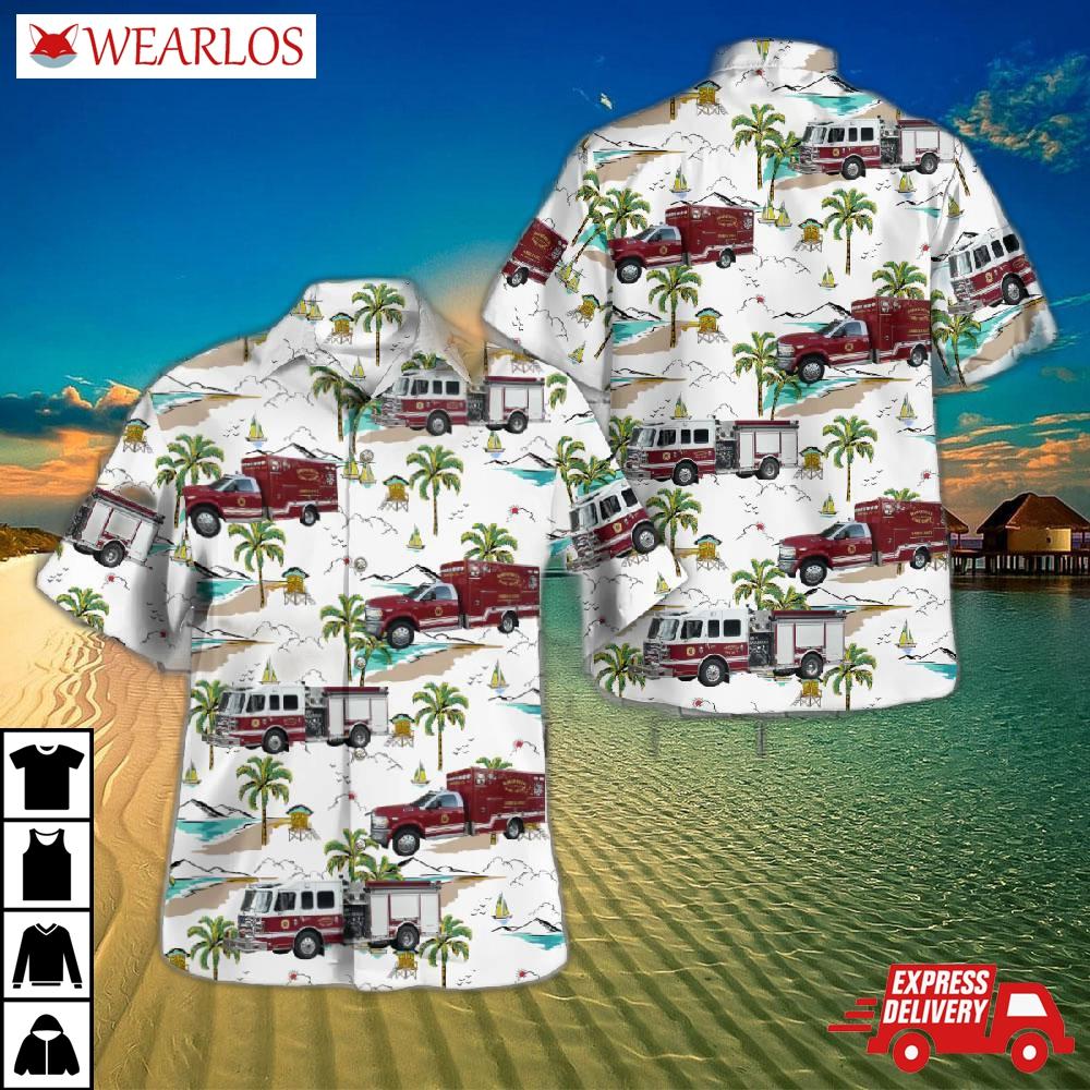 Rhinebeck, New York, Rhinebeck Fire Department Hawaiian Shirt