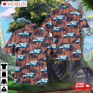 Richmond, Indiana, Reid Health Ems Hawaiian Shirt