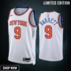Rj Barrett 9 New York Knicks White Jersey -23 Association Edition Swingman