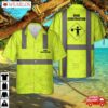 Road Construction Sign Hawaiian Shirt