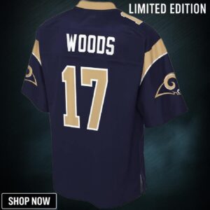 Robert Woods Los Angeles Rams Nfl Pro Line Youth Player Jersey - Navy