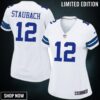 Roger Staubach Dallas Cowboys Nike Womens Retired Game Jersey - White