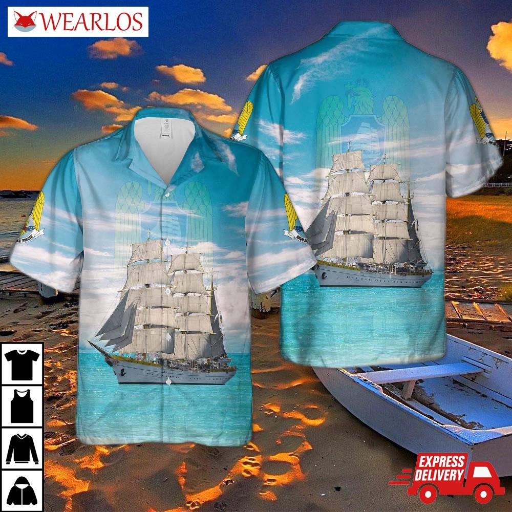 Romanian Navy Mircea (ship) Hawaiian Shirt