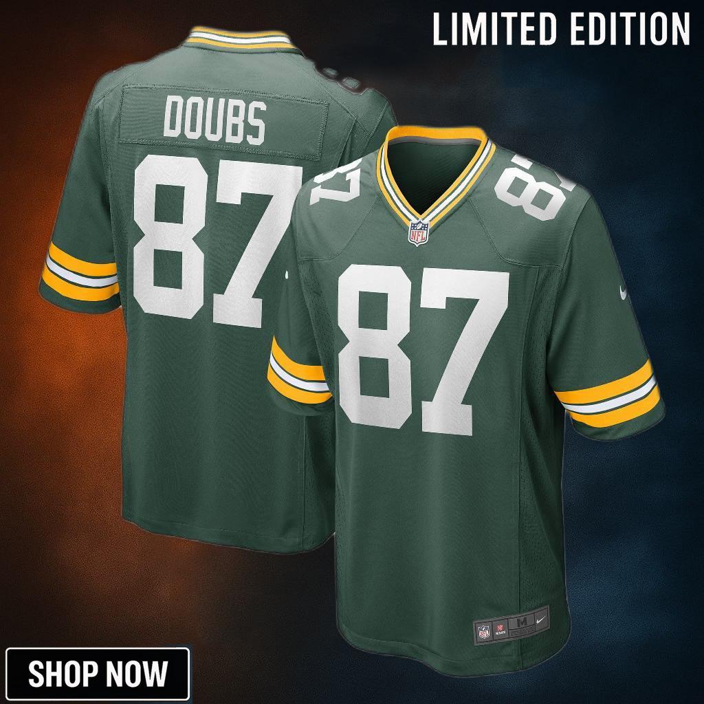 Romeo Doubs Green Bay Packers Game Player Jersey - Nfl