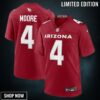 Rondale Moore 4 Arizona Cardinals Game Player Jersey - Cardinal