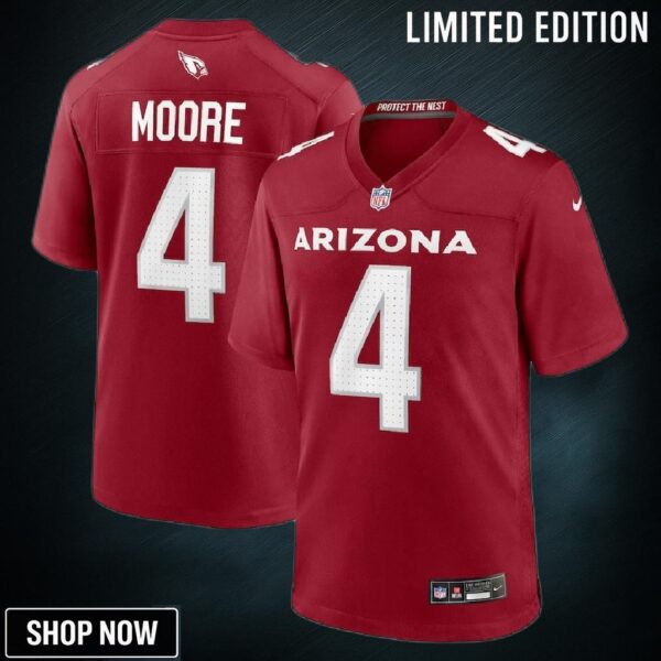 Rondale Moore 4 Arizona Cardinals Game Player Jersey - Cardinal