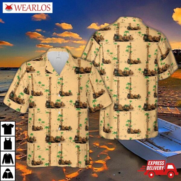 Rotary Blasthole Drill Hawaiian Shirt