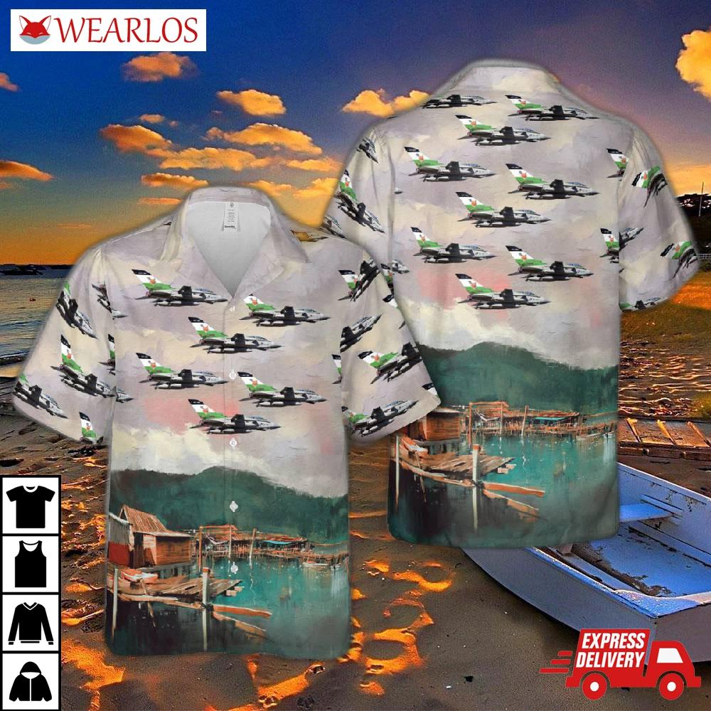 Royal Air Force 12(b) Squadron Panavia Tornado Gr4 Hawaiian Shirt